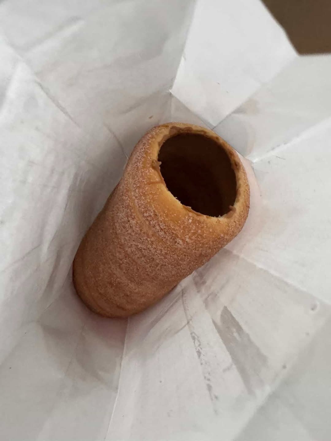 Chimney Cake pronto para entrega